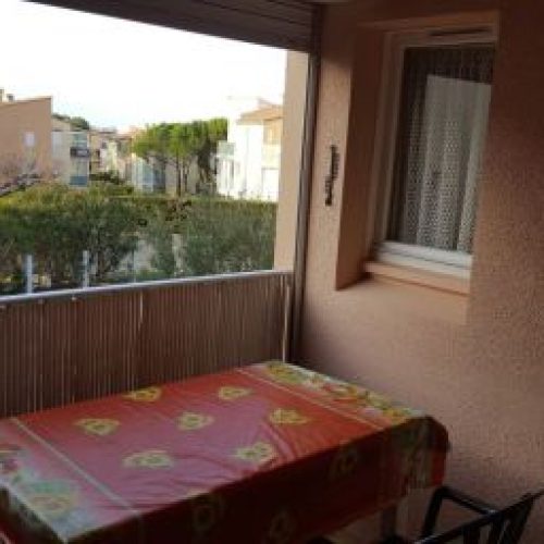 Studio/cabine avec loggia Mont St Martin Cap d'Agde